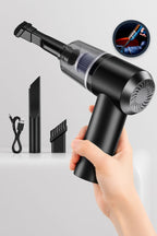 Powerful Rechargeable 2 In 1 Dual Mode Cordless Handheld Wireless Handy Portable light weight Vacuum Cleaner with LED Light